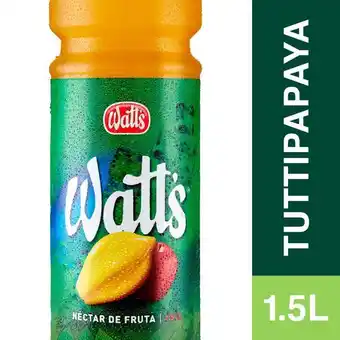 Santa Isabel Néctar watt's tutti papaya 1.5 l oferta