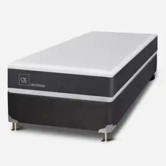 Box spring 1.5 plazas ortopedic 5 zonas