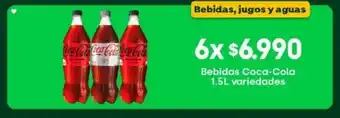 Jumbo Coca Cola Bebidas 1.5L variedades oferta