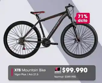 Abcdin XTS Mountain Bike Vigor plus Aro 27.5 oferta