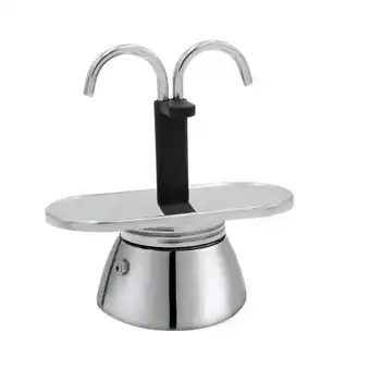 Kitchen Center Cafetera doble inoxidable oferta