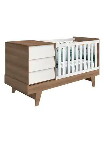Paris Cuna 3 en 1 noah blanca madera oferta