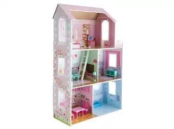 Paris Casa kidscool de muñecas de madera grande oferta