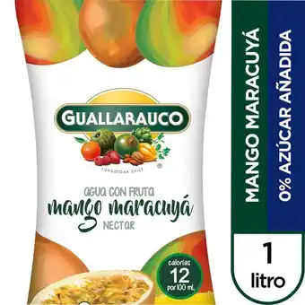 Santa Isabel Agua con fruta mango maracuyá sin azúcar 1 l oferta