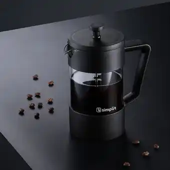 Kitchen Center Cafetera prensa francesa 600 ml oferta