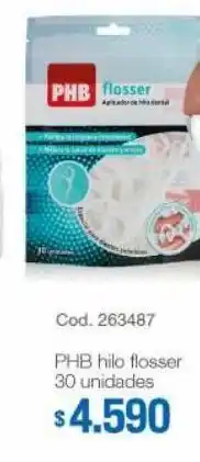 Cruz Verde Aplicador de hilo dental desechable flosser 30 unidades oferta