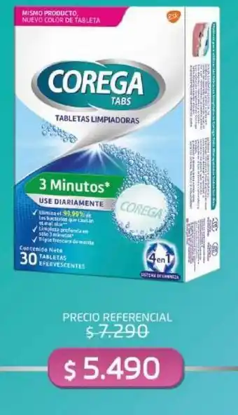 Cruz Verde Corega tabs oferta
