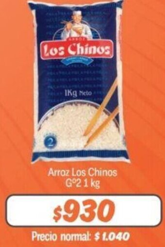 Mayorista 10 Arroz Los Chinos G°2 1kg oferta