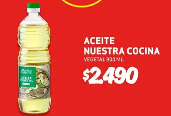 Unimarc Nuestra Cocina Aceite Vegetal 900ml oferta