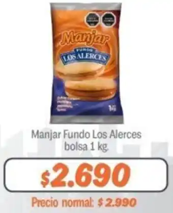 Mayorista 10 Manjar Fundo Alerces Bolsa 1kg oferta