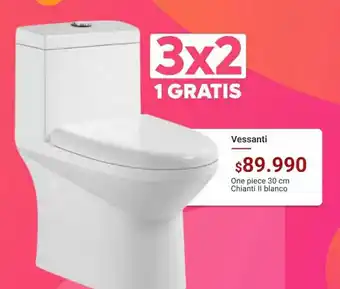 Easy Vessanti One Piece 30cm Chianti II Blanco oferta