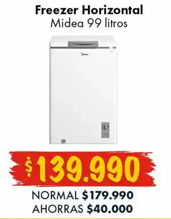 Super Bodega a Cuenta Midea Freezer Horizontal 99 litros oferta
