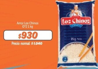 Mayorista 10 Arroz Los Chinos G°2 1kg oferta