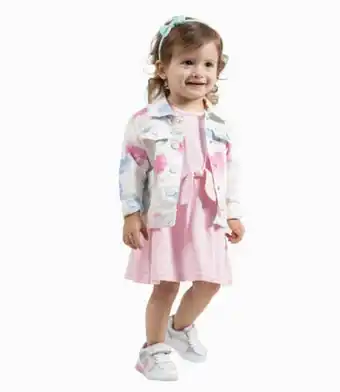 Limonada Chaqueta estampada bebé niña blanco 4 kids oferta