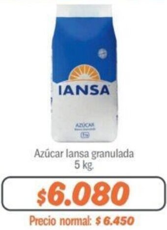 Mayorista 10 Azúcar Lansa Granulada 5kg oferta