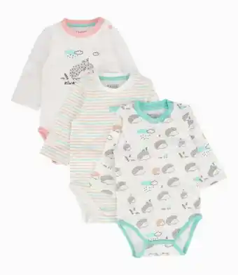 Limonada Pack body recién nacida blanco 4 kids oferta
