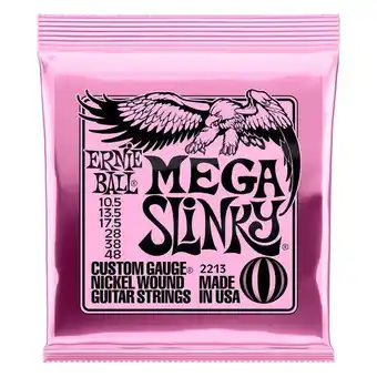 Cuerdas para guitarra eléctrica ernie ball p02213 mega slinky