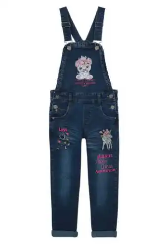 Limonada Jardinera niña denim azul limonada oferta