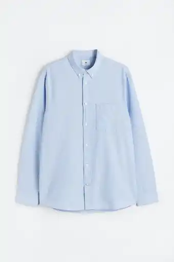 H&M Camisa oxford regular fit oferta