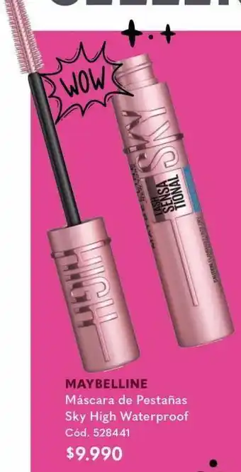 Cruz Verde Mascara de pestañas lash sensational sky high waterproof 30 grs oferta