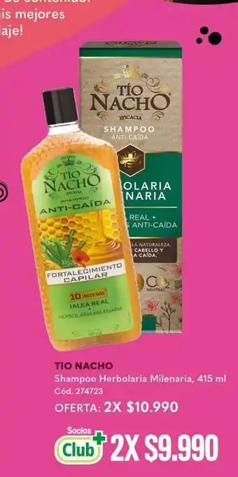 Cruz Verde Shampoo tío nacho oferta