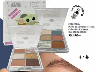 Cruz Verde Paleta de sombras 6 tonos petrizzio oferta