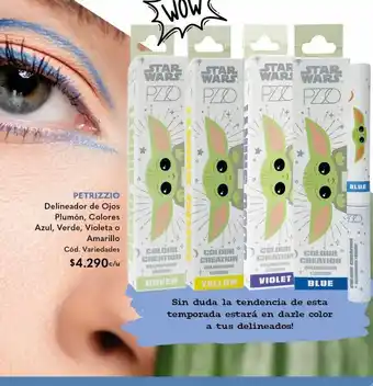 Cruz Verde Delineador líquido de ojos blue star wars 3ml oferta