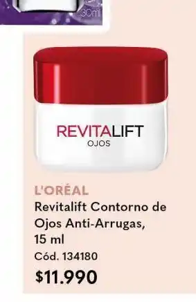 Cruz Verde Contorno de ojos anti-arrugas revitalift 15 ml oferta