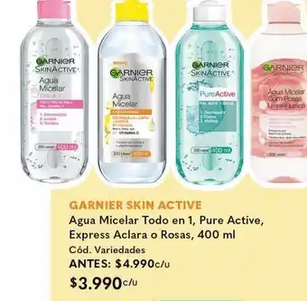 Cruz Verde Agua micelar pure active oferta