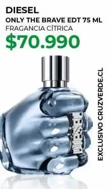 Cruz Verde Only the brave eau de toilette 35 ml oferta