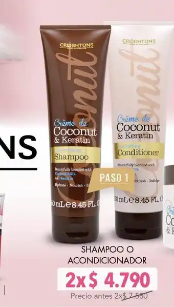 Cruz Verde Shampoo o acondicionador oferta