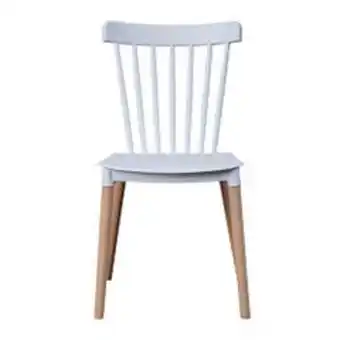 Abcdin Silla de comedor vincenzi windsor blanco oferta