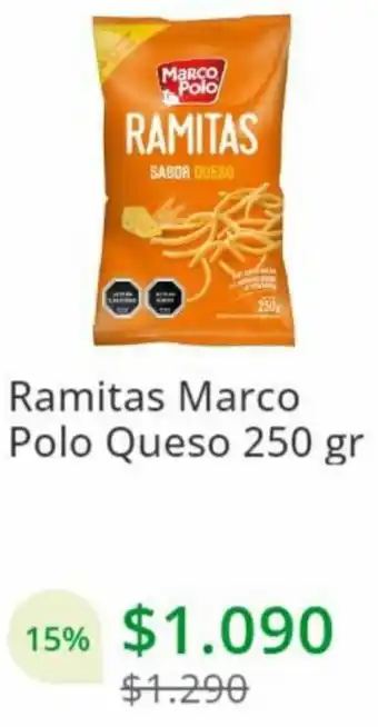 Ramitas Marco Polo Queso 250gr