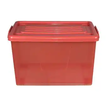 Santa Isabel Caja organizadora 37 l ruedas color transparente (surtido) oferta