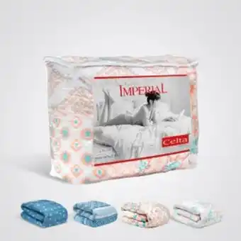 Colchones Celta Plumón imperial con funda 2 plazas oferta
