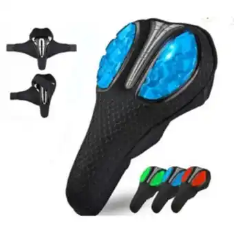 Cubre asiento sillín bicicleta inbike gel velcro