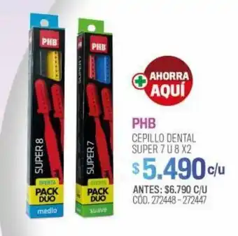 Cruz Verde Pack cepillo dental super 7 duo oferta