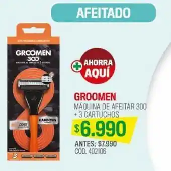 Cruz Verde 300 máquina de afeitar desechable 3 navajas+3 cartuchos oferta