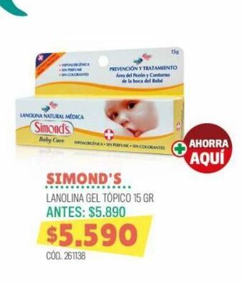 Cruz Verde Lanolina gel natural medica gel tópico de 15 gr oferta
