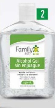 Cruz Verde Alcohol gel sin enjuague higiénico 250 ml oferta