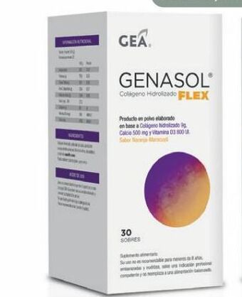 Cruz Verde Genasol flex colageno hidrolizado 30 sobres oferta