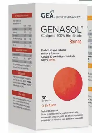 Cruz Verde Genasol berries 30 sobres oferta