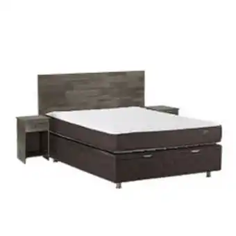 Abcdin Boxet rosen 2 plazas ergo t + set muebles tabor grafito oferta