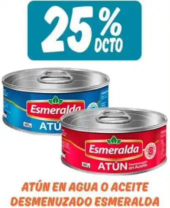 Atún en Agua o Aceite Desmenuzado Esmeralda