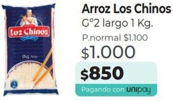 Mayorista 10 Arroz Los Chinos G°2 1kg oferta