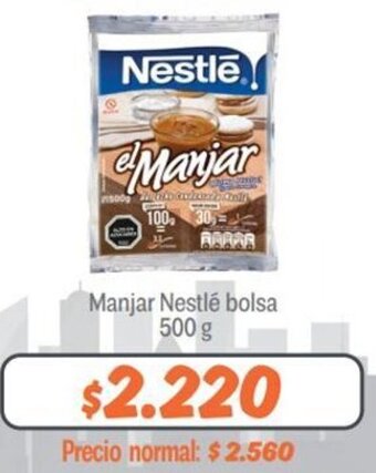 Mayorista 10 Manjar Nestlé Bolsa 500g oferta