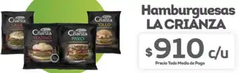 Tottus Hamburguesas La Crianza oferta