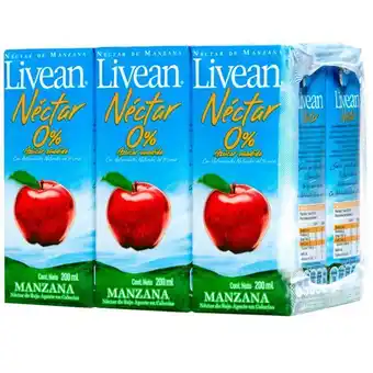 Santa Isabel Pack 6 un. néctar manzana 200 ml oferta