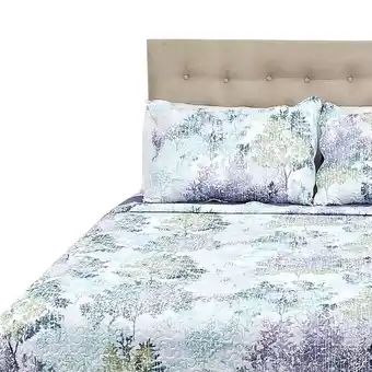 Chantilly Cubrecama microfibra estampado paisaje 1.5 plazas oferta