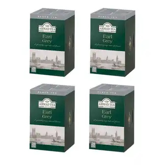 Kitchen Center Té earl grey ahmad 4 cajas (80 und) oferta